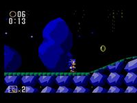 une photo d'Ã©cran de Sonic the Hedgehog 2 (Master System) sur Sega Master System